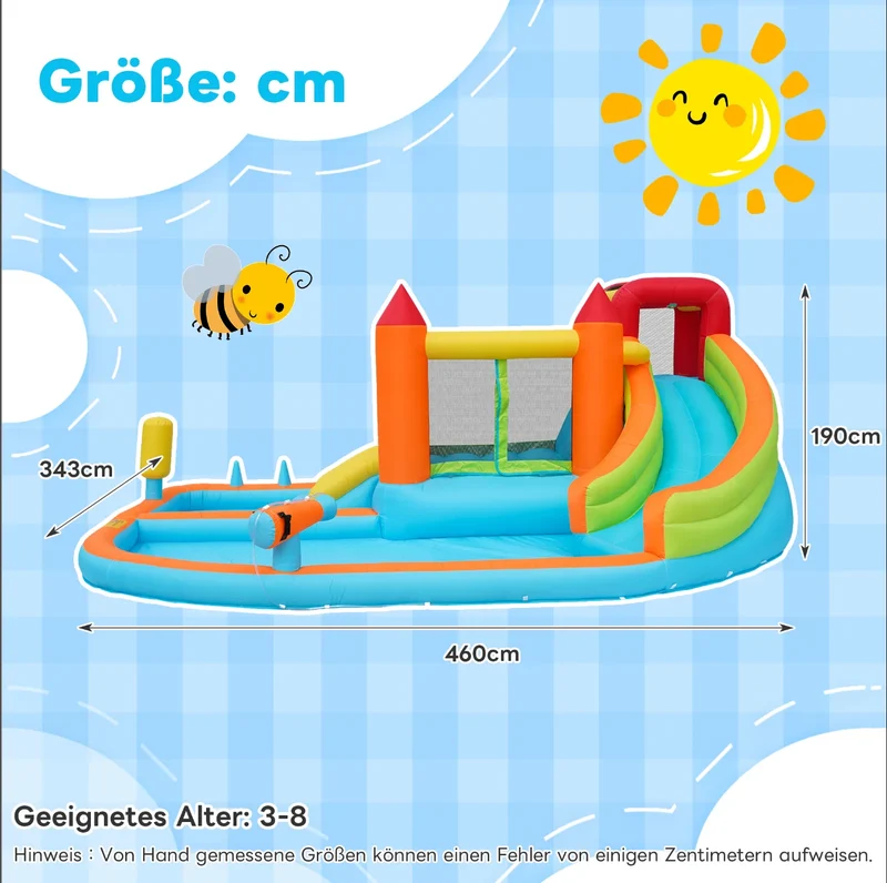 Aire de Jeux Gonflable Parc Aquatique