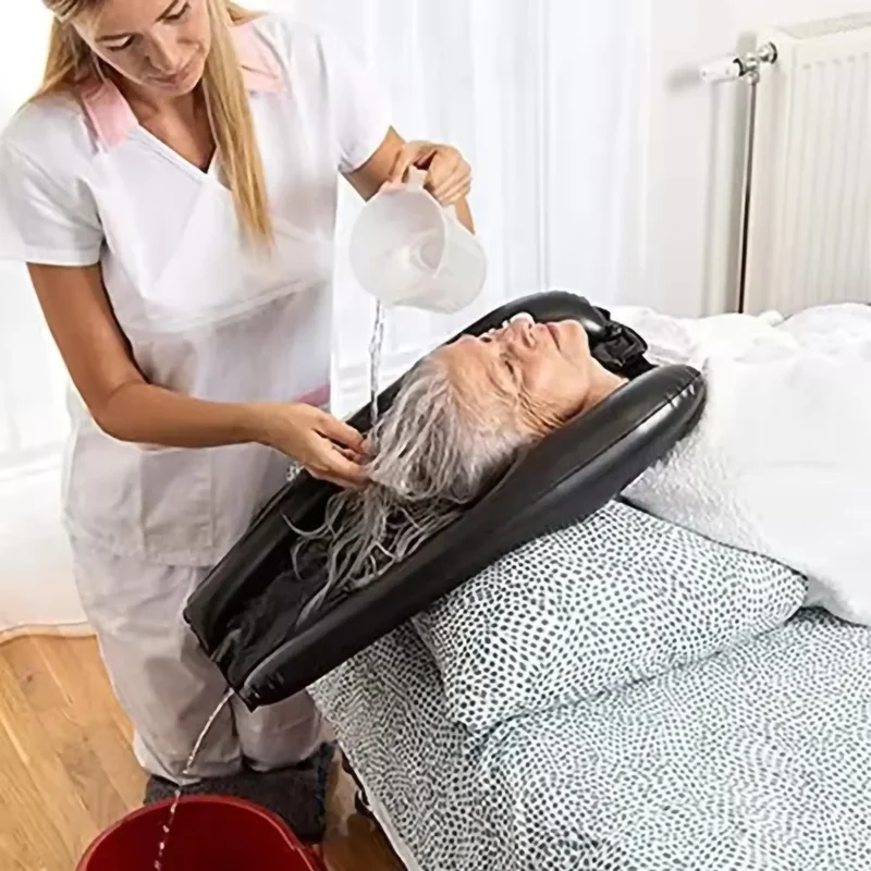 Accessoire Gonflable Évier Shampoing Mobile