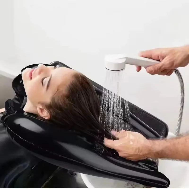 Accessoire Gonflable Évier Shampoing Mobile