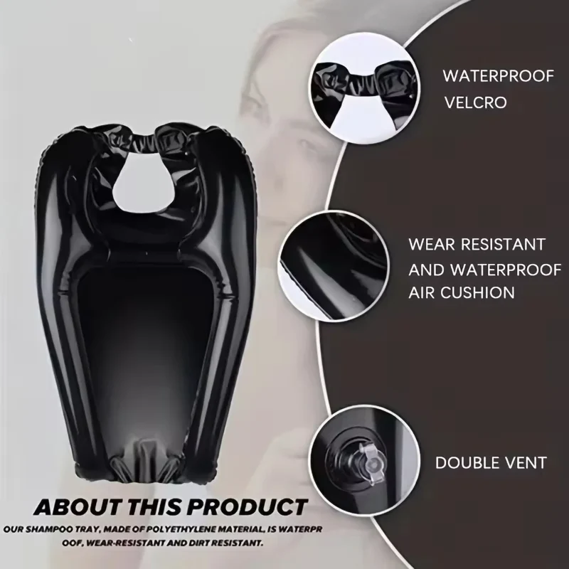 Accessoire Gonflable Évier Shampoing Mobile