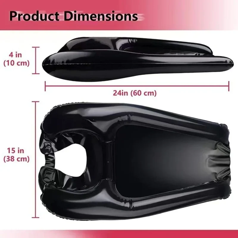 Accessoire Gonflable Évier Shampoing Mobile