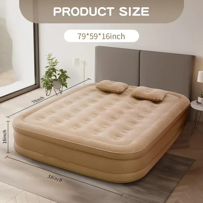 Matelas de Camping Gonflable Glamping Luxe