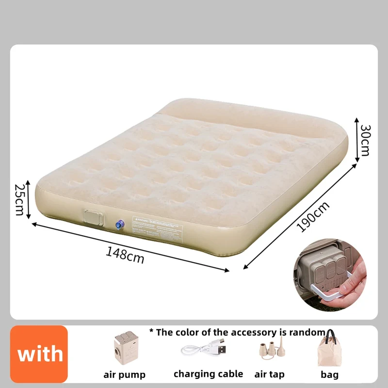 Matelas de Camping Gonflable Glamping Luxe