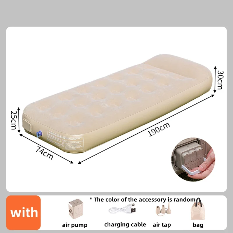 Matelas de Camping Gonflable Glamping Luxe