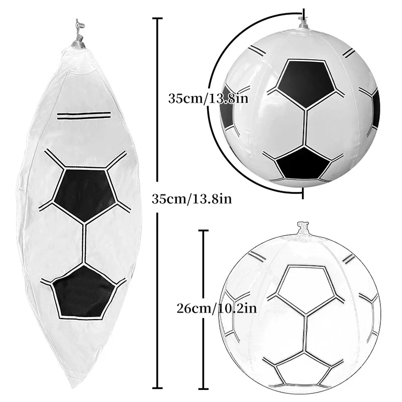 Ballon Gonflable de Plage Football