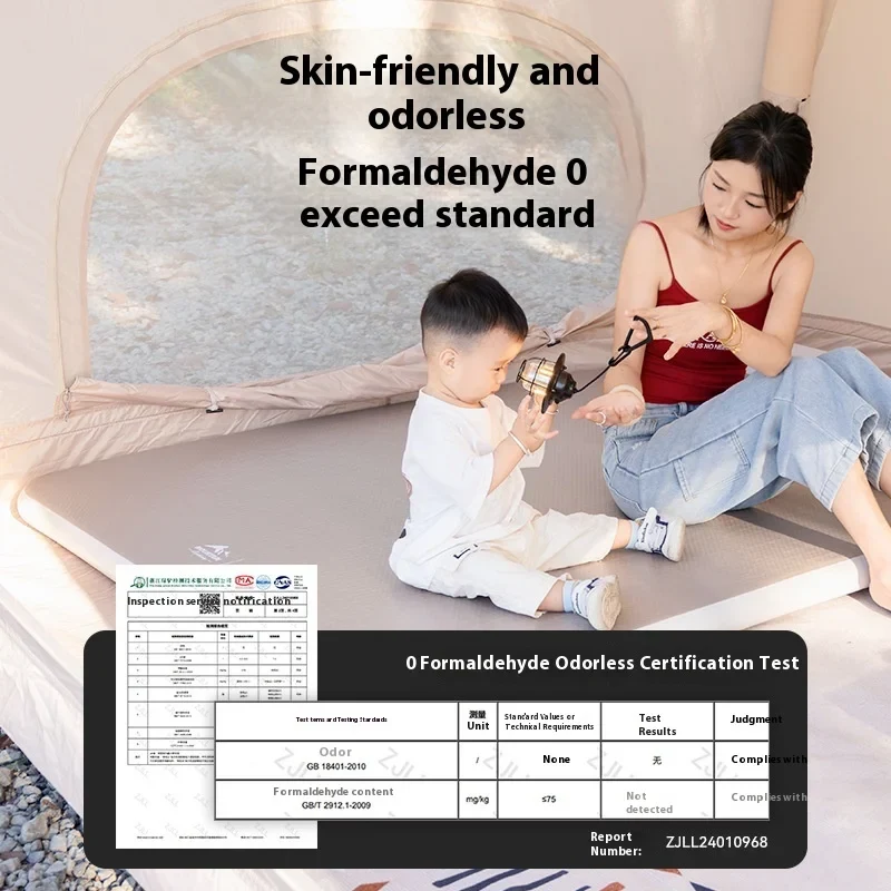 Matelas de Camping Gonflable Automatique Pliable
