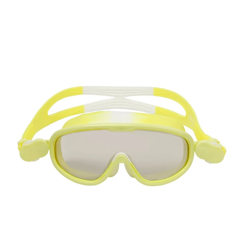 Kids Swim Mask - Salty the Shark Neon Yellow