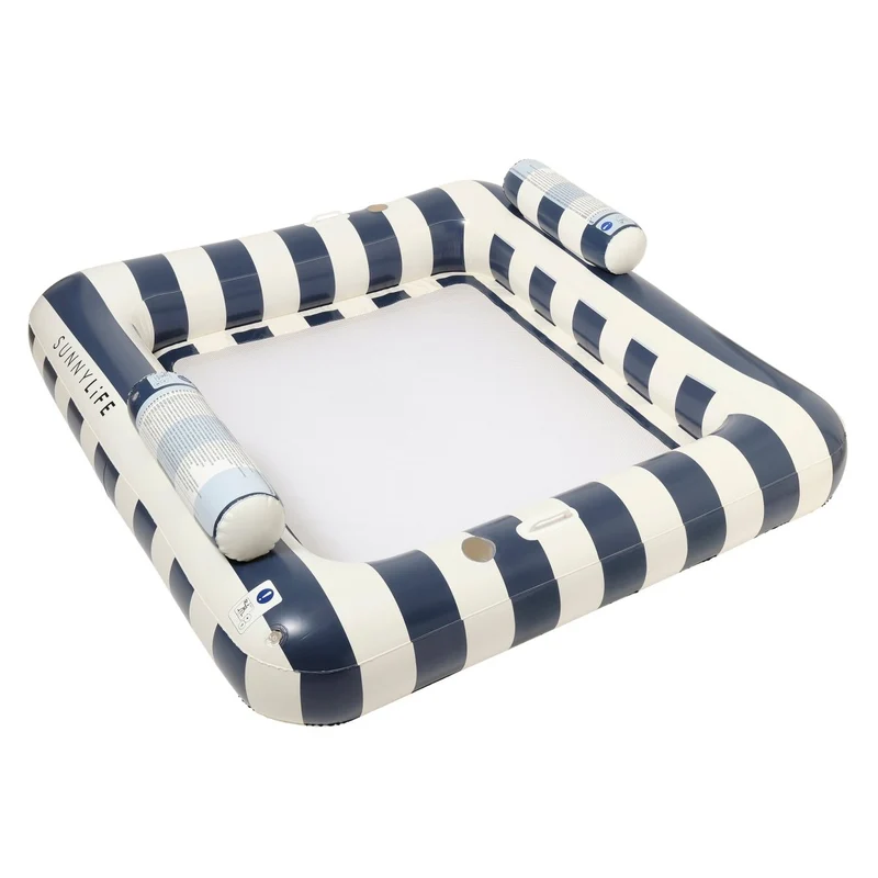Deluxe Twin Hammock - Le Weekend Navy Stripe