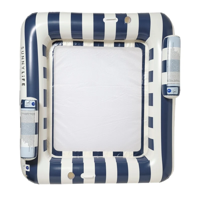 Deluxe Twin Hammock - Le Weekend Navy Stripe
