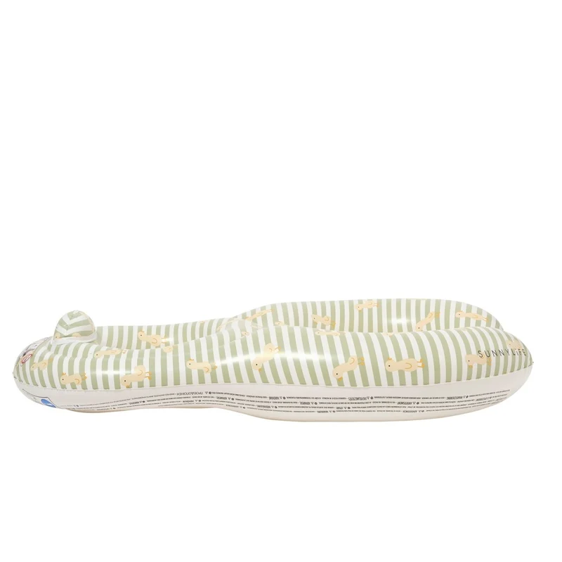 Float Together Baby Seat - Dex the Duck Green Stripe