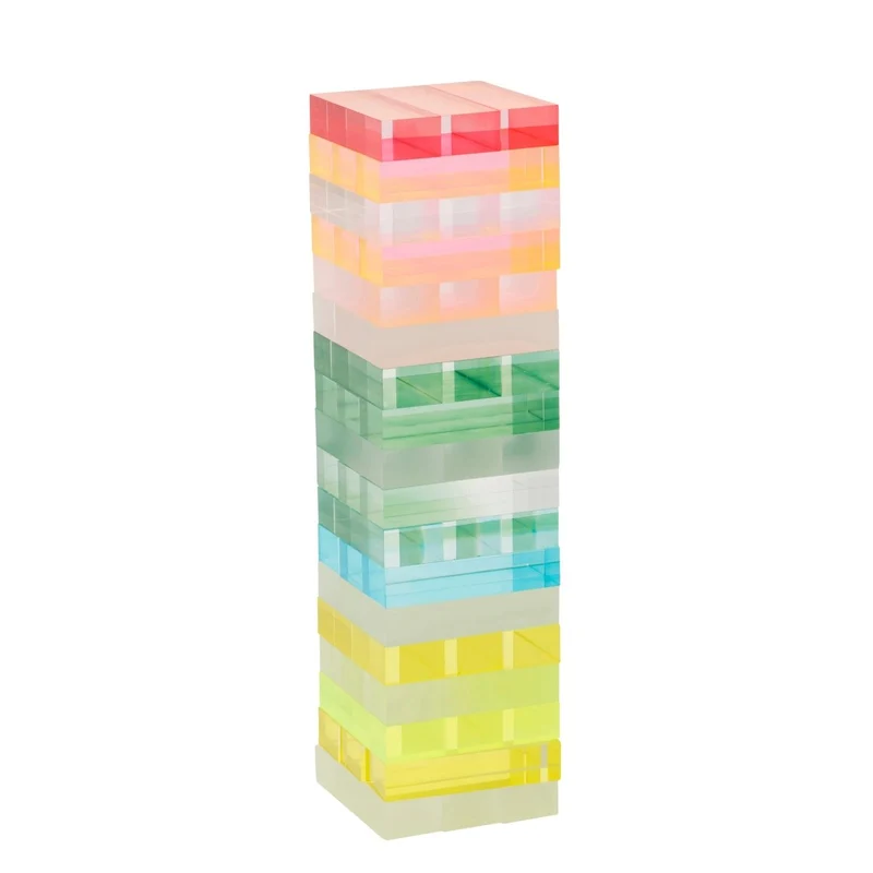 Lucite Jumbling Tower - Ombre