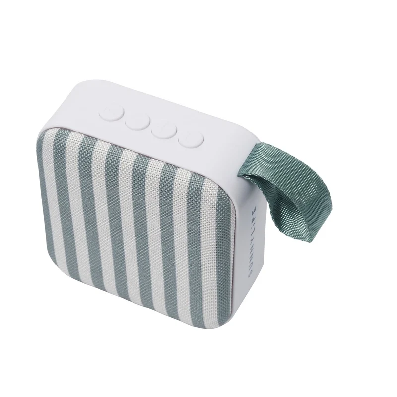 Portable Travel Speaker - The Vacay Olive Stripe