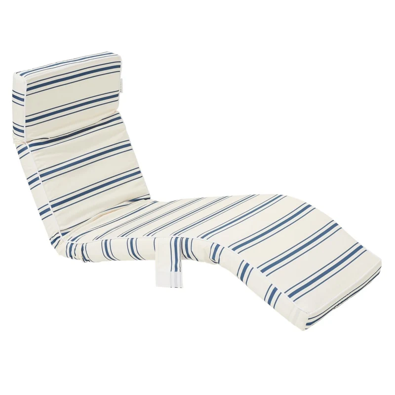 Luxe Lounger - The Resort Navy Stripe