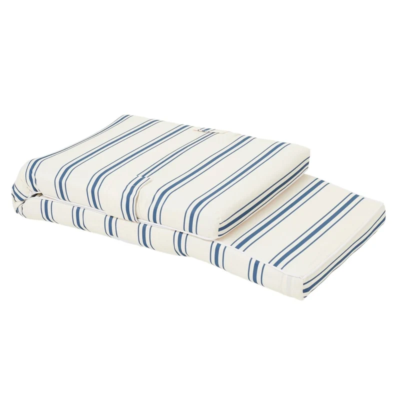 Luxe Lounger - The Resort Navy Stripe