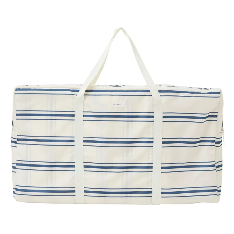 Luxe Lounger - The Resort Navy Stripe