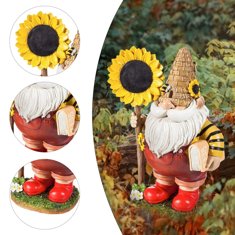 Nain de Jardin au Tournesol