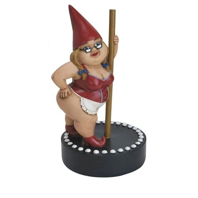 Nain de Jardin Stripteaseuse