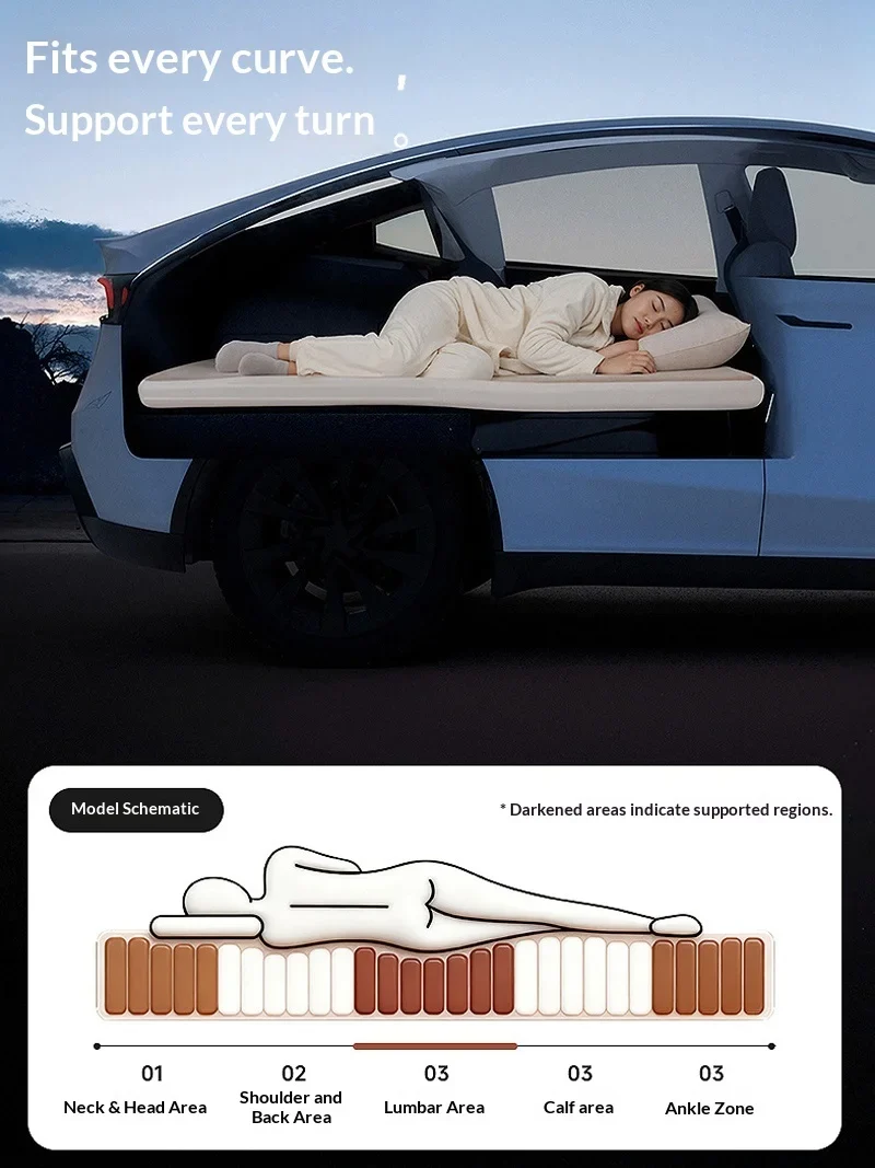 Matelas Gonflable de Voiture SUV