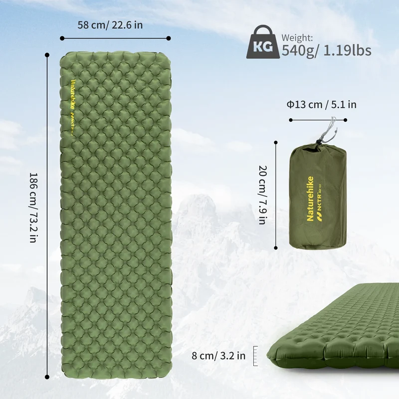 Matelas de Camping Gonflable Isolation 4.6R