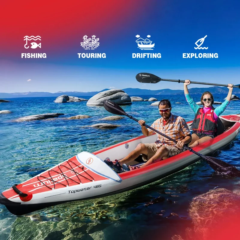 Bateau Gonflable Kayak Trois Places