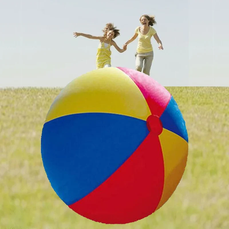 Ballon Gonflable Géant Plage Multicolore