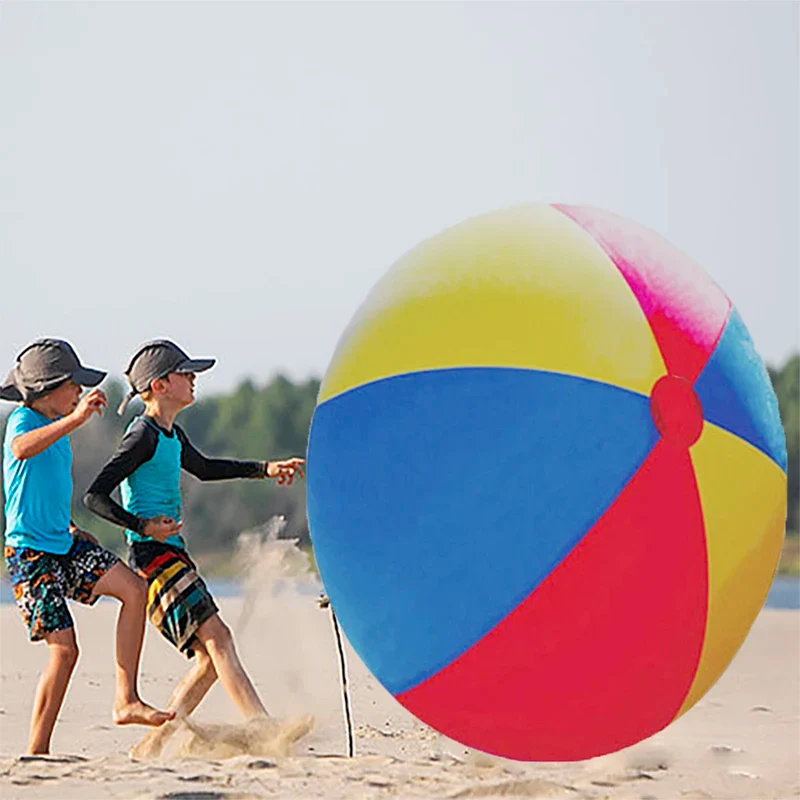 Ballon Gonflable Géant Plage Multicolore
