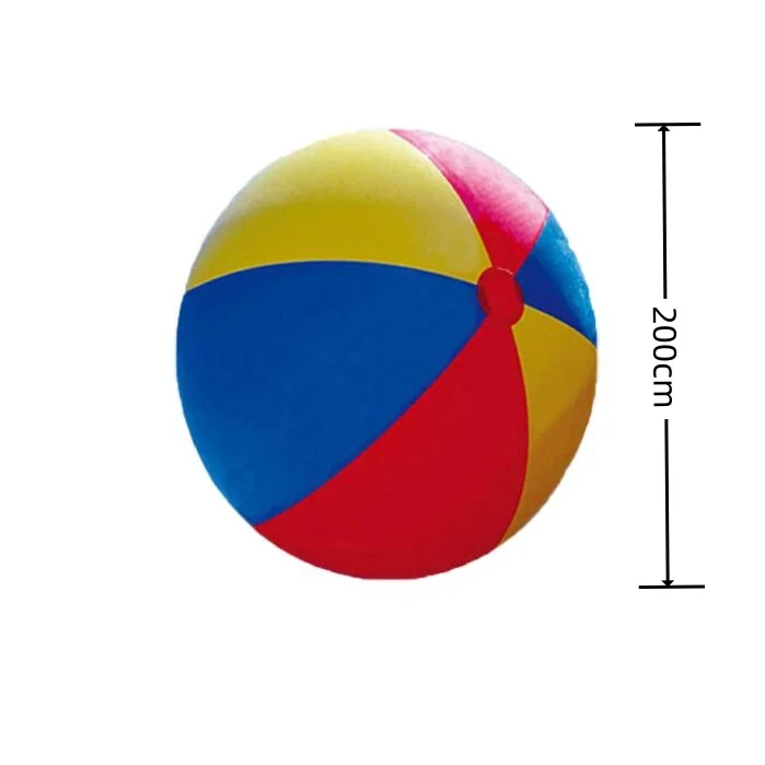 Ballon Gonflable Géant Plage Multicolore