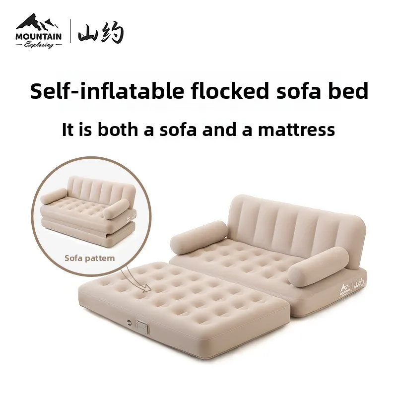 Matelas de Camping Gonflable Pliable Randonnée
