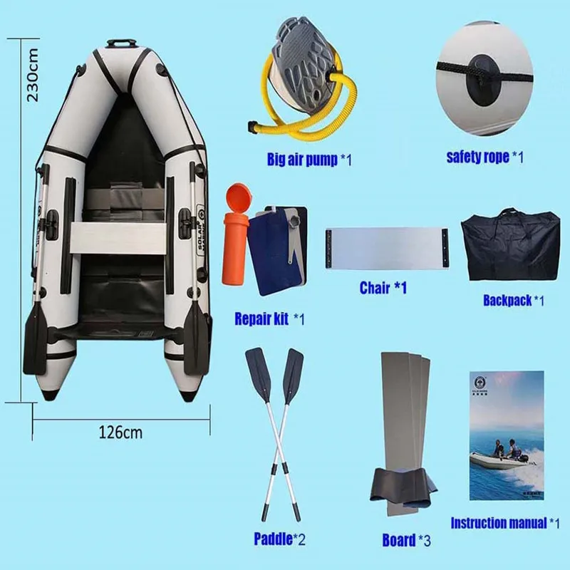 Bateau Gonflable Assaut 3 Personnes