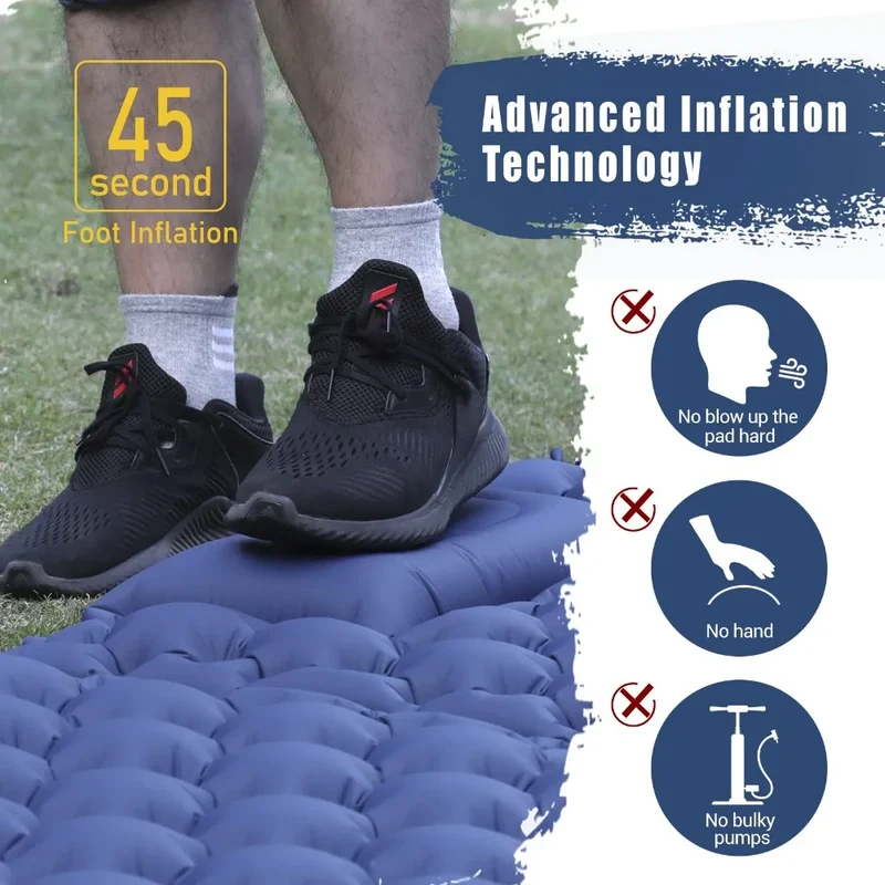 Matelas de Camping Gonflable Double Confort