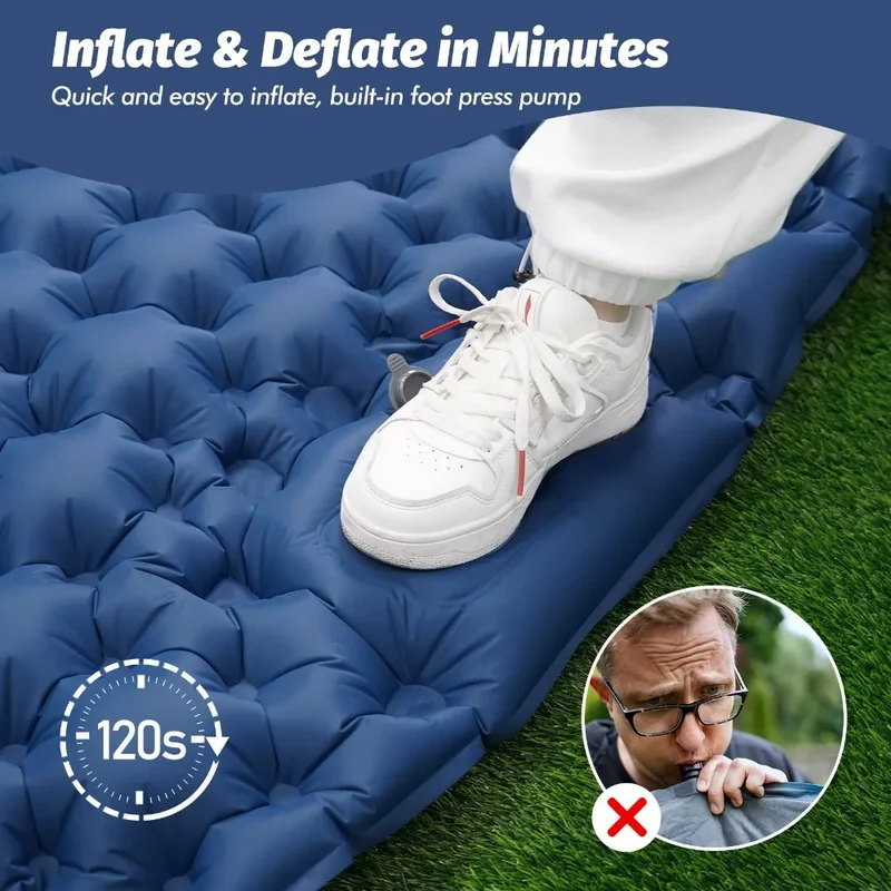 Matelas de Camping Gonflable Double Confort