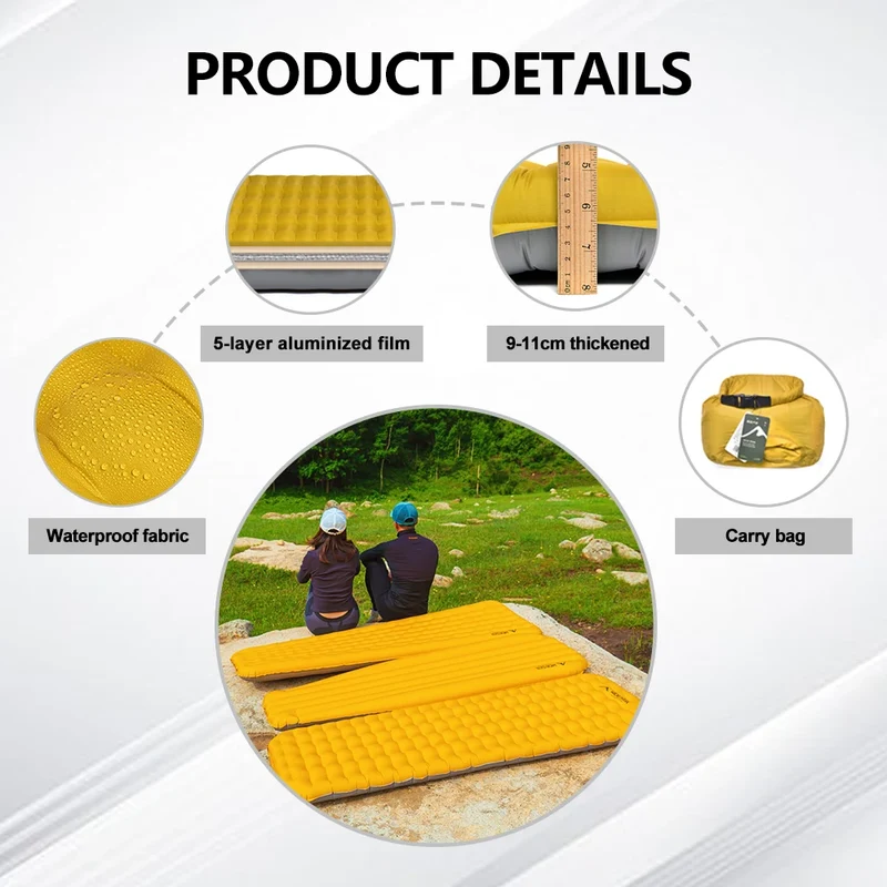 Tapis de Couchage Gonflable Ultraléger