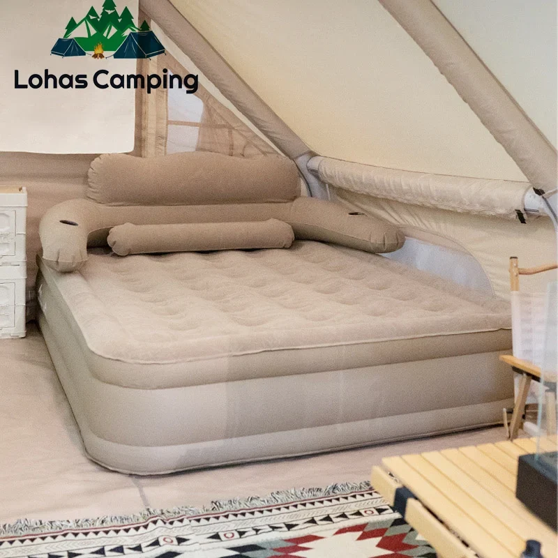 Matelas de Camping Gonflable Dossier