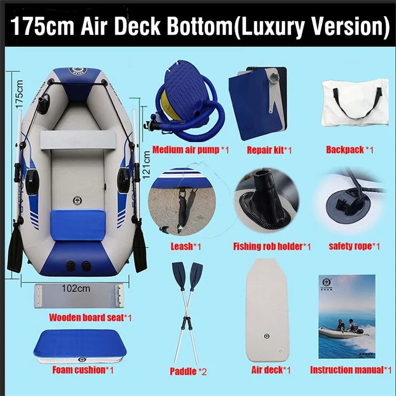 Bateau Gonflable Kayak Solo Compact