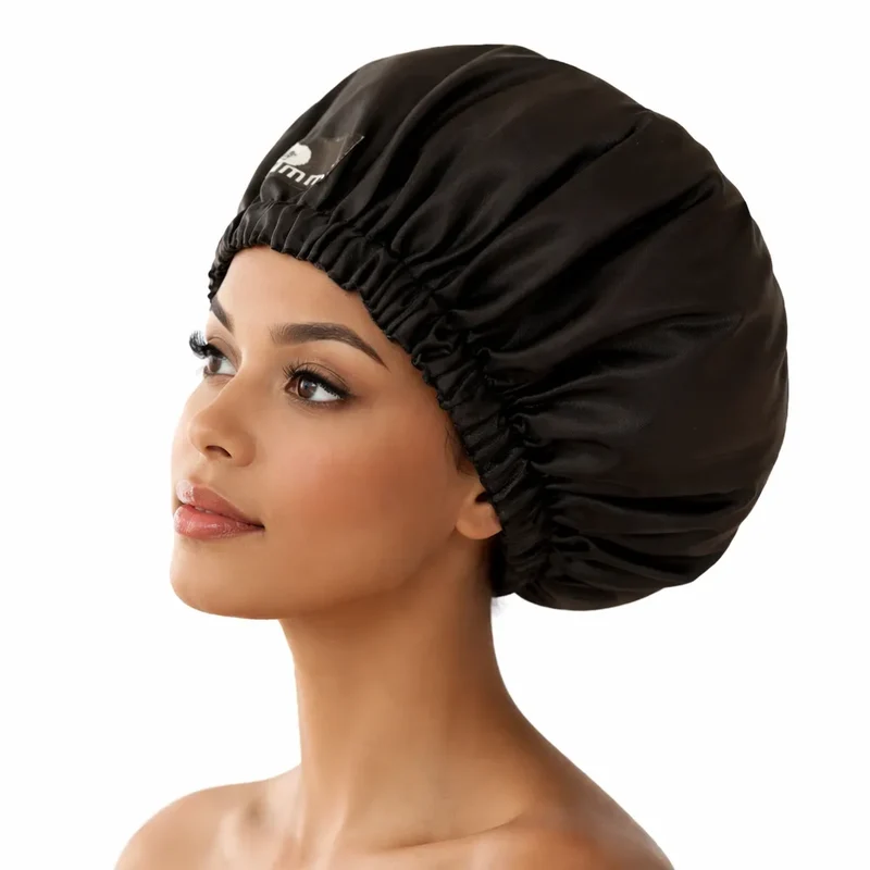 Bonnet de Douche Doublé Satin Large - Swimma