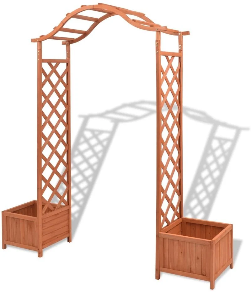 Arche de Jardin en Bois pour Plantes Grimpantes