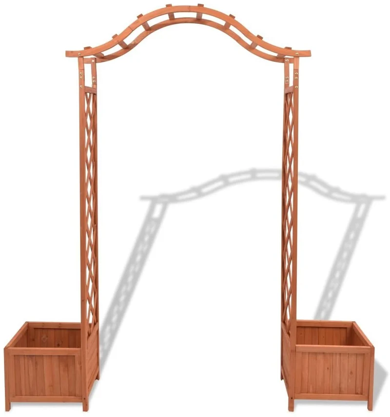 Arche de Jardin en Bois pour Plantes Grimpantes