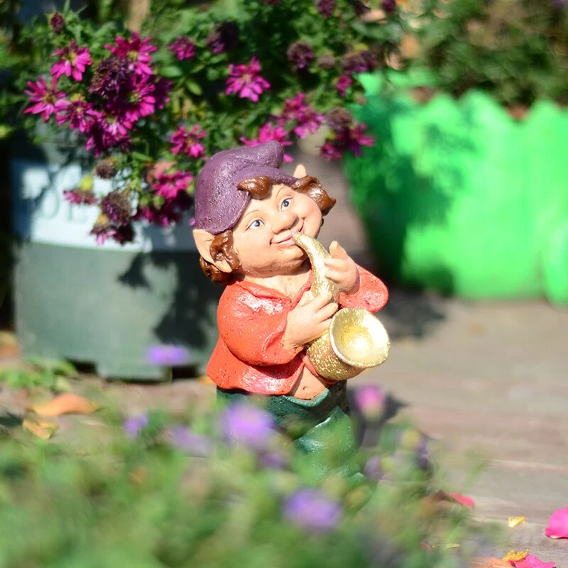 Nain de Jardin Trompettiste