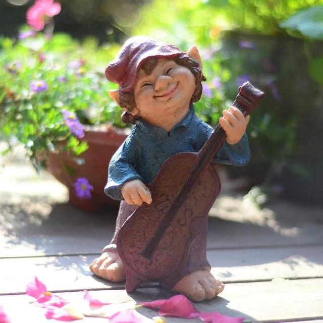 Nain de Jardin Guitariste