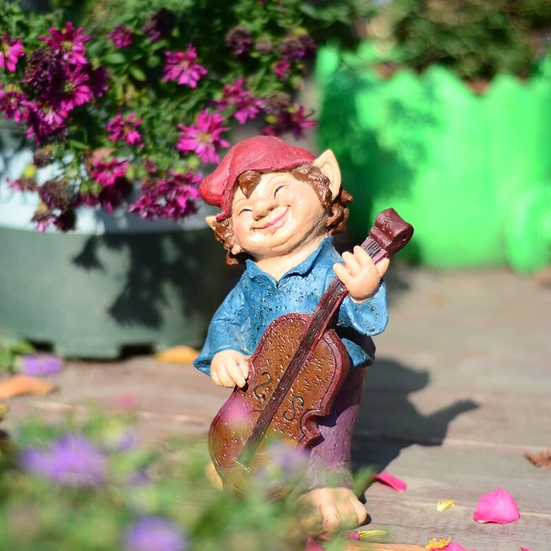 Nain de Jardin Guitariste