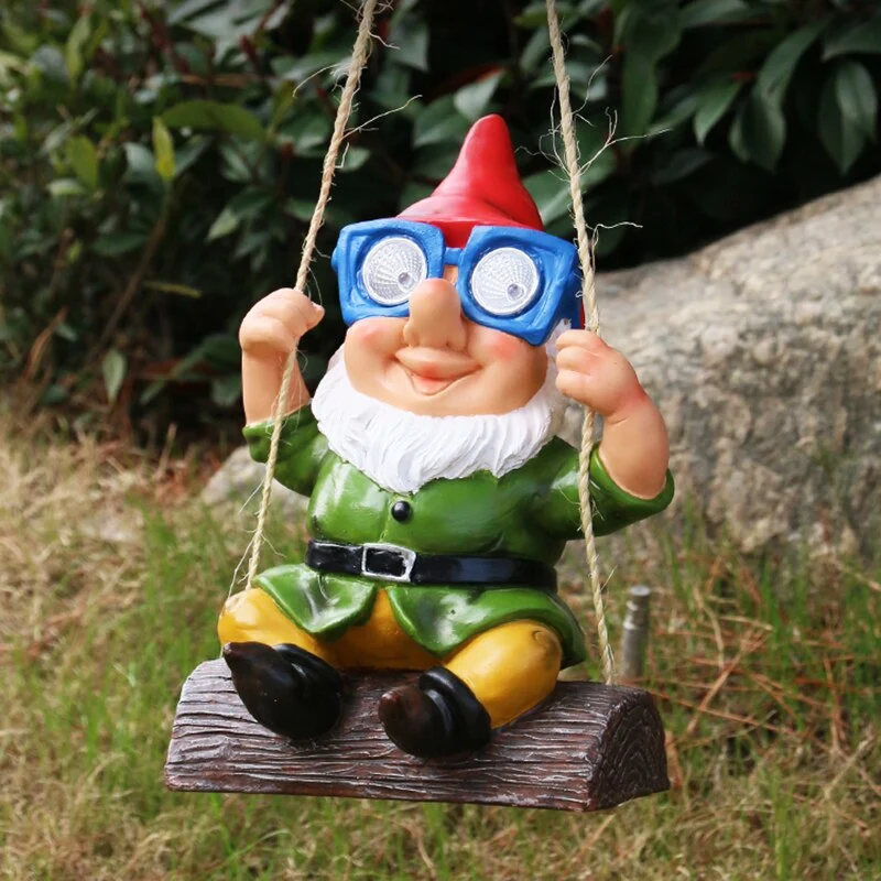 Nain de Jardin avec Lunettes