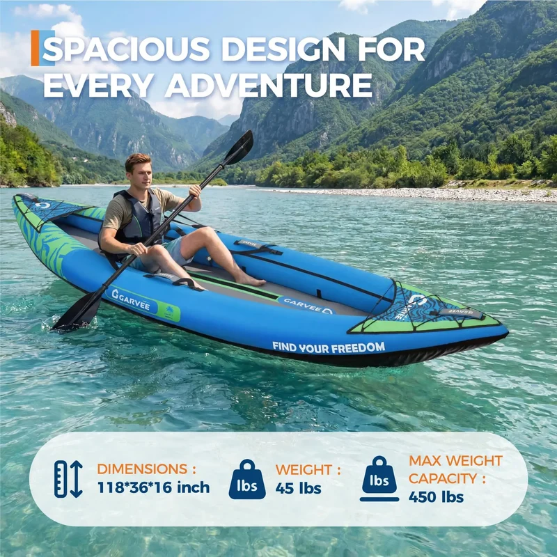 Bateau Gonflable Kayak 2 Places