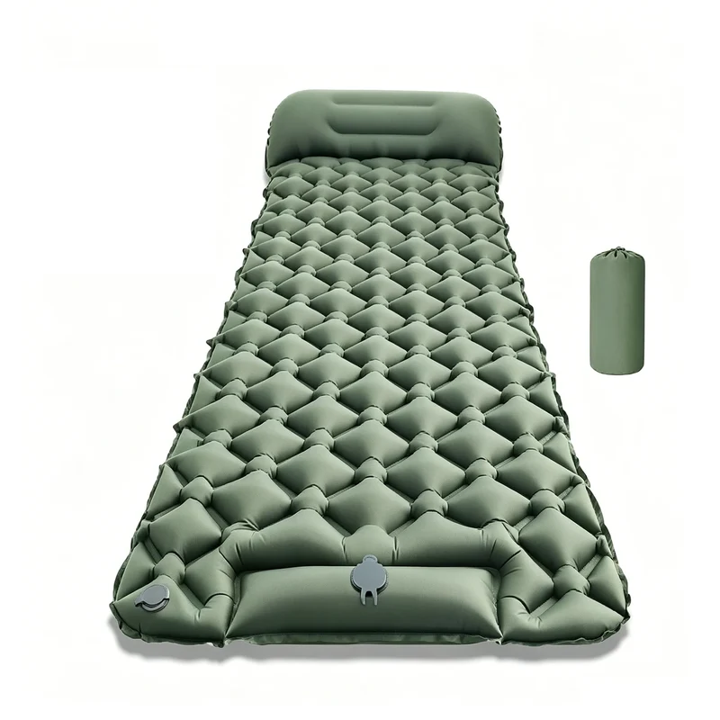 Matelas de Camping Gonflable Pompe Intégrée
