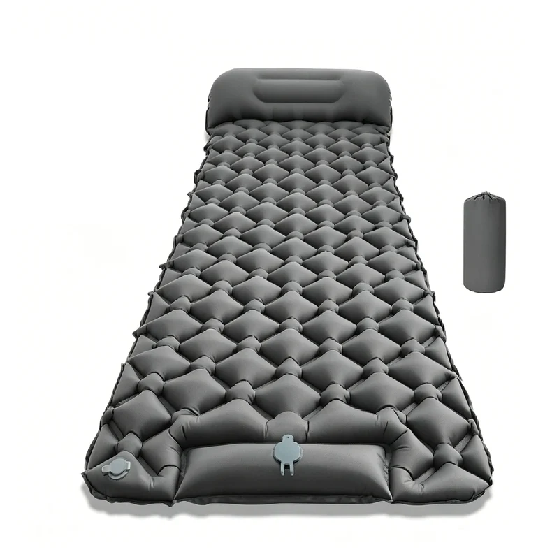 Matelas de Camping Gonflable Pompe Intégrée