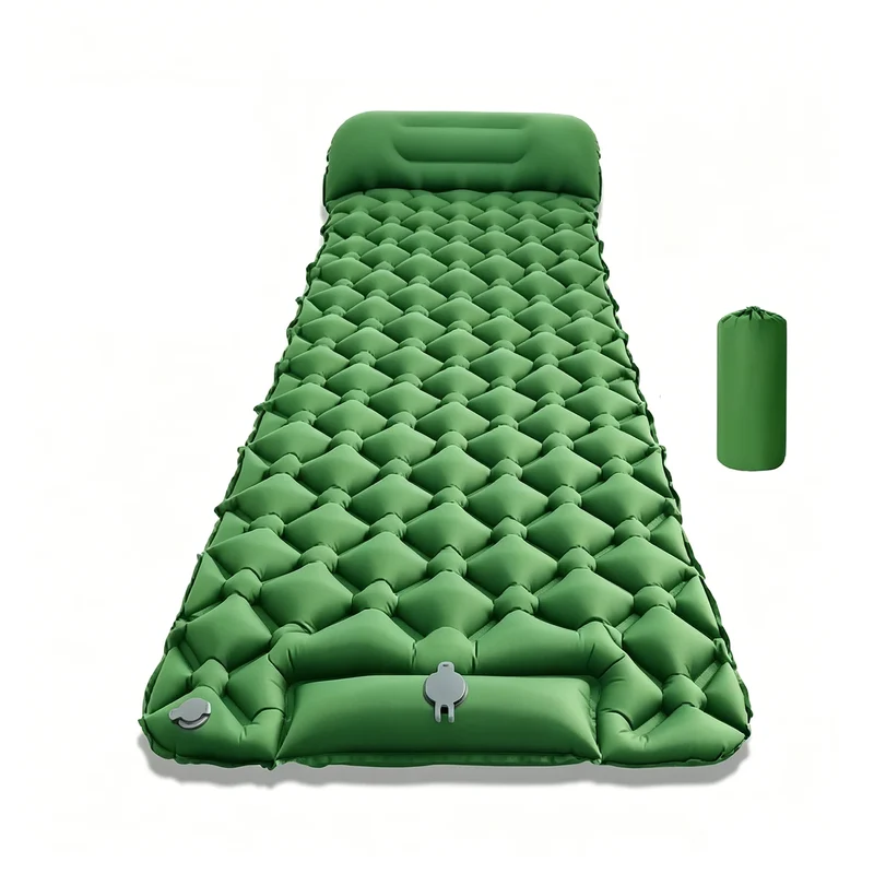 Matelas de Camping Gonflable Pompe Intégrée