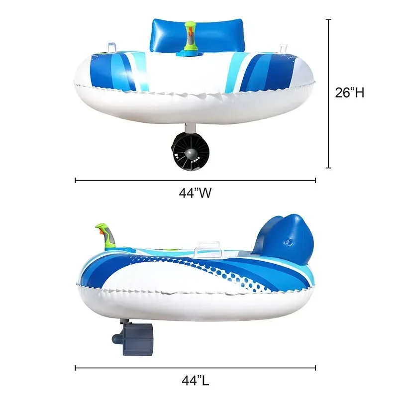 Bateau Gonflable Électrique Siège Intégré