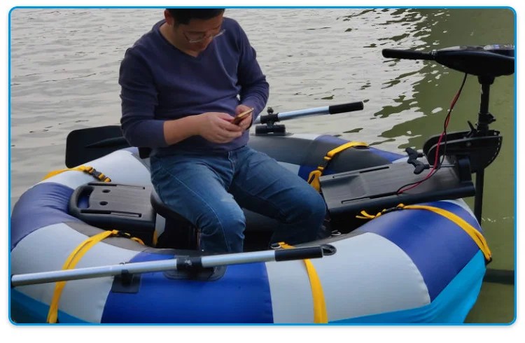 Bateau Gonflable Pêche Rond Pliable