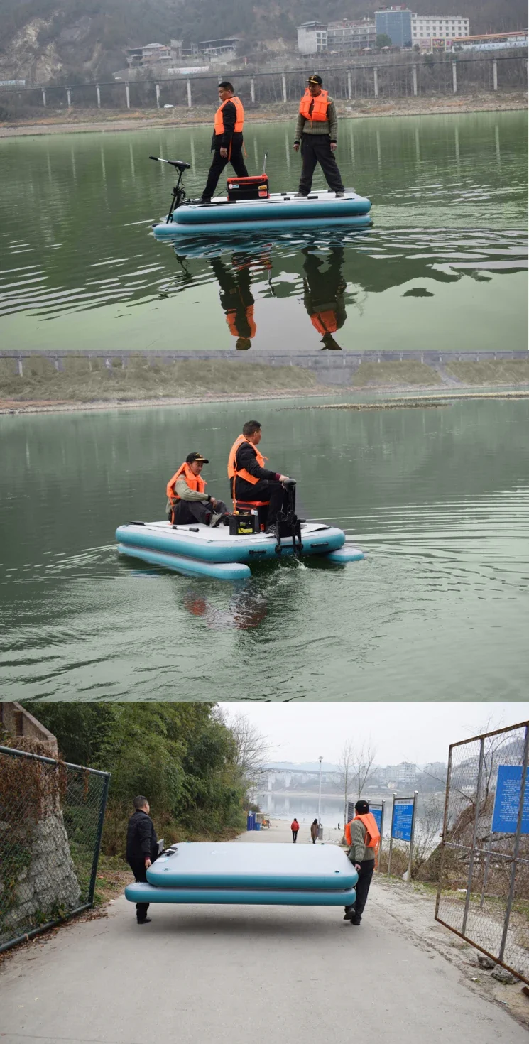 Plateforme Flottante Gonflable Pêche Modulable