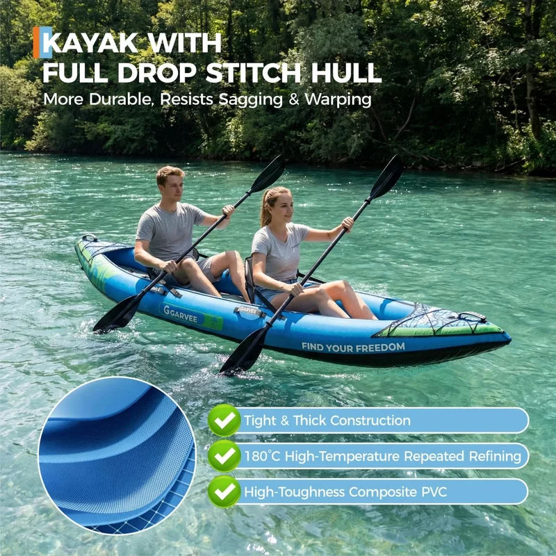 Bateau Gonflable Kayak Confort Duo