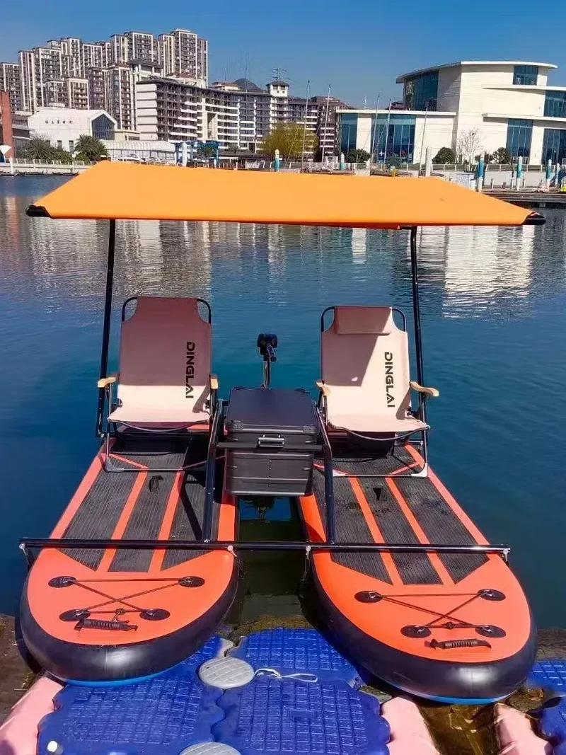 Stand Up Paddle Gonflable Catamaran Électrique